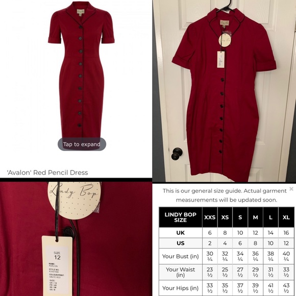 lindy bop pencil dress